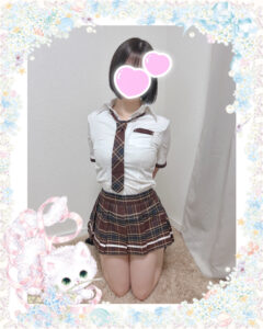 池袋 フェアリースター 美少女 こゆきちゃん 制服コスプレ 膝立ち