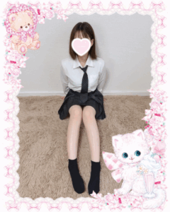池袋 フェアリースター ゆえちゃん 制服コスプレ 美脚 体育座り
