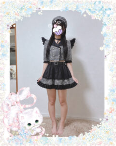 池袋 フェアリースター らいかちゃん メイドコスプレ 全身