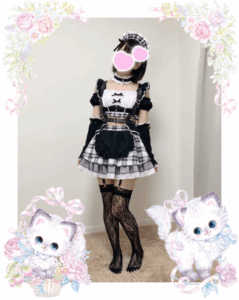 池袋 フェアリースター ななせちゃん メイドコスプレ 全身