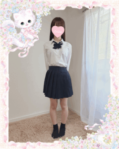 池袋 フェアリースター ゆらちゃん 制服コスプレ 全身
