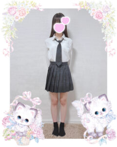 池袋 フェアリースター みおんちゃん 制服コスプレ 全身